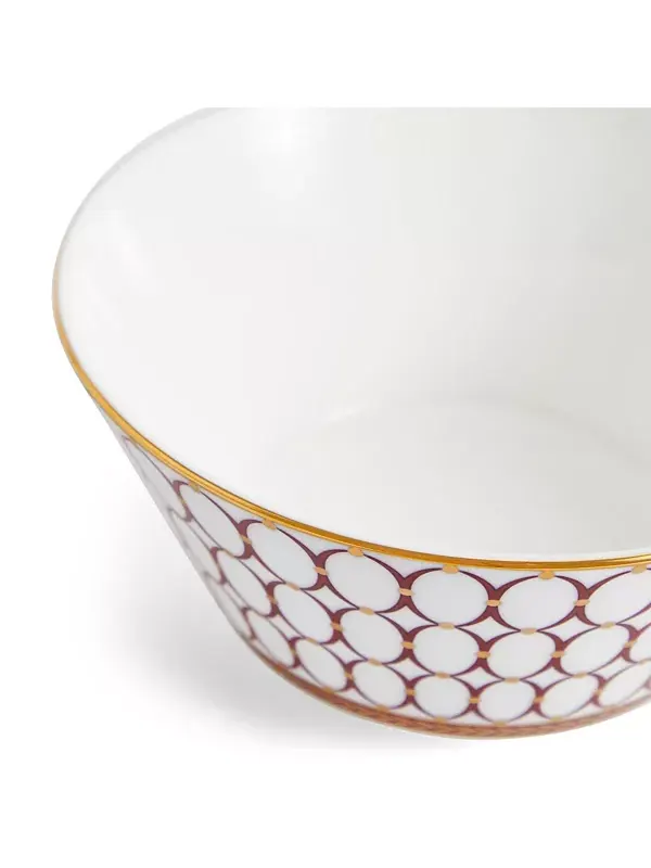 Чаша для хлопьев из красного фарфора эпохи Возрождения Wedgwood — изображение 3 из 3, красный