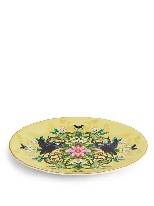 Салатная тарелка «Кувшинка», 8 дюймов Wedgwood — изображение 4 из 4, мульти