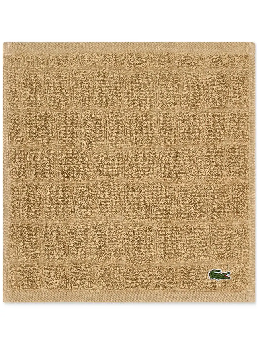 Хлопковая мочалка heritage croc scale, 13 x 13 дюймов. Lacoste Home