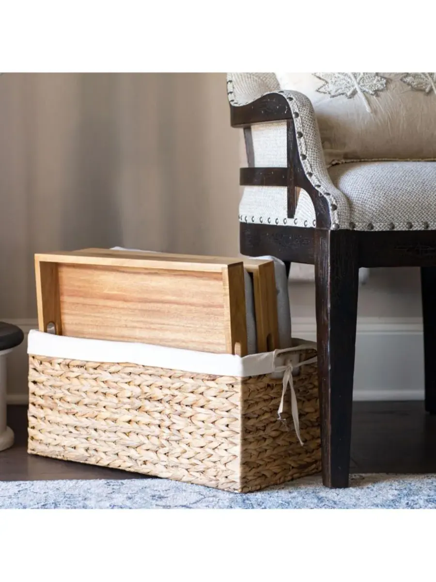 Поднос для коленей Rossie Home, Natural Acacia — изображение 7 из 7