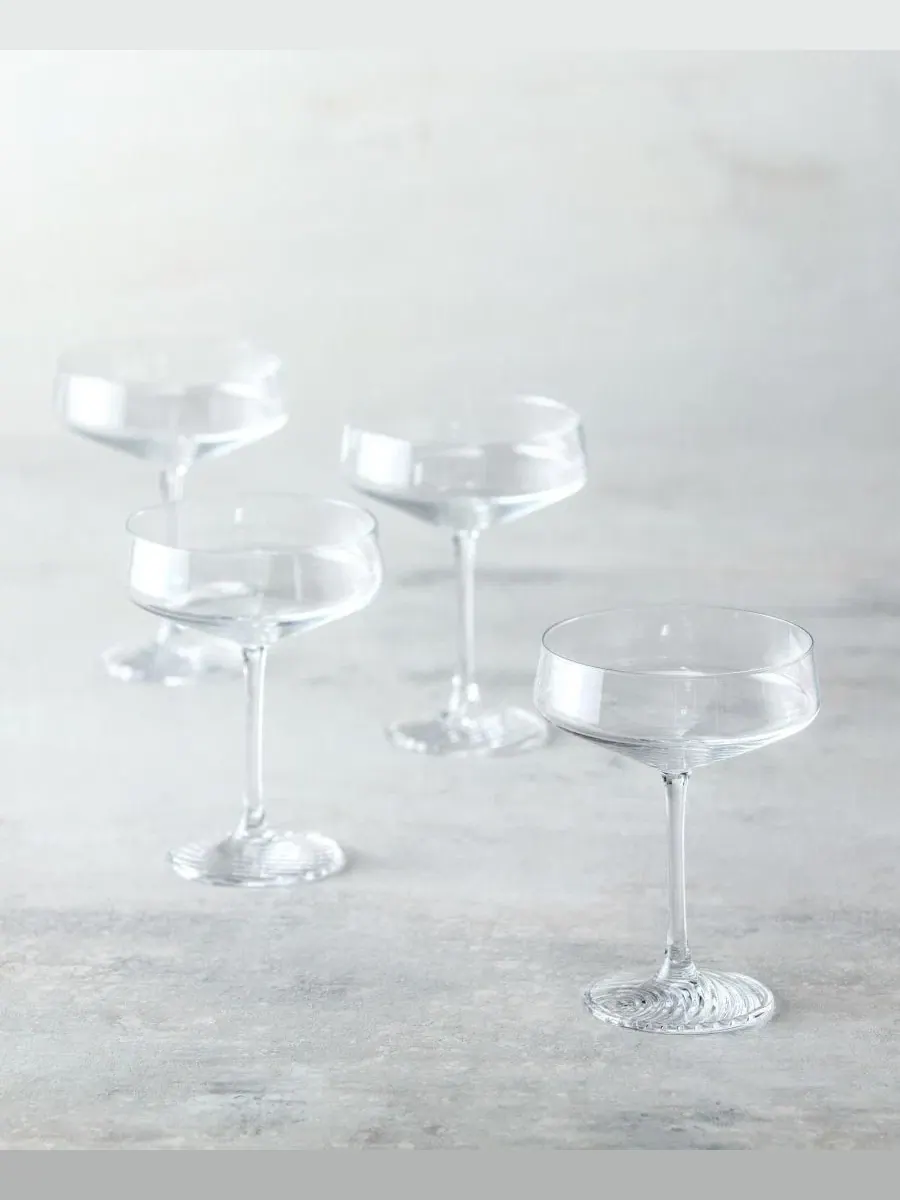 Набор из 4 коктейльных бокалов Echo Coupe Zwiesel Glas — изображение 8 из 8, прозрачный
