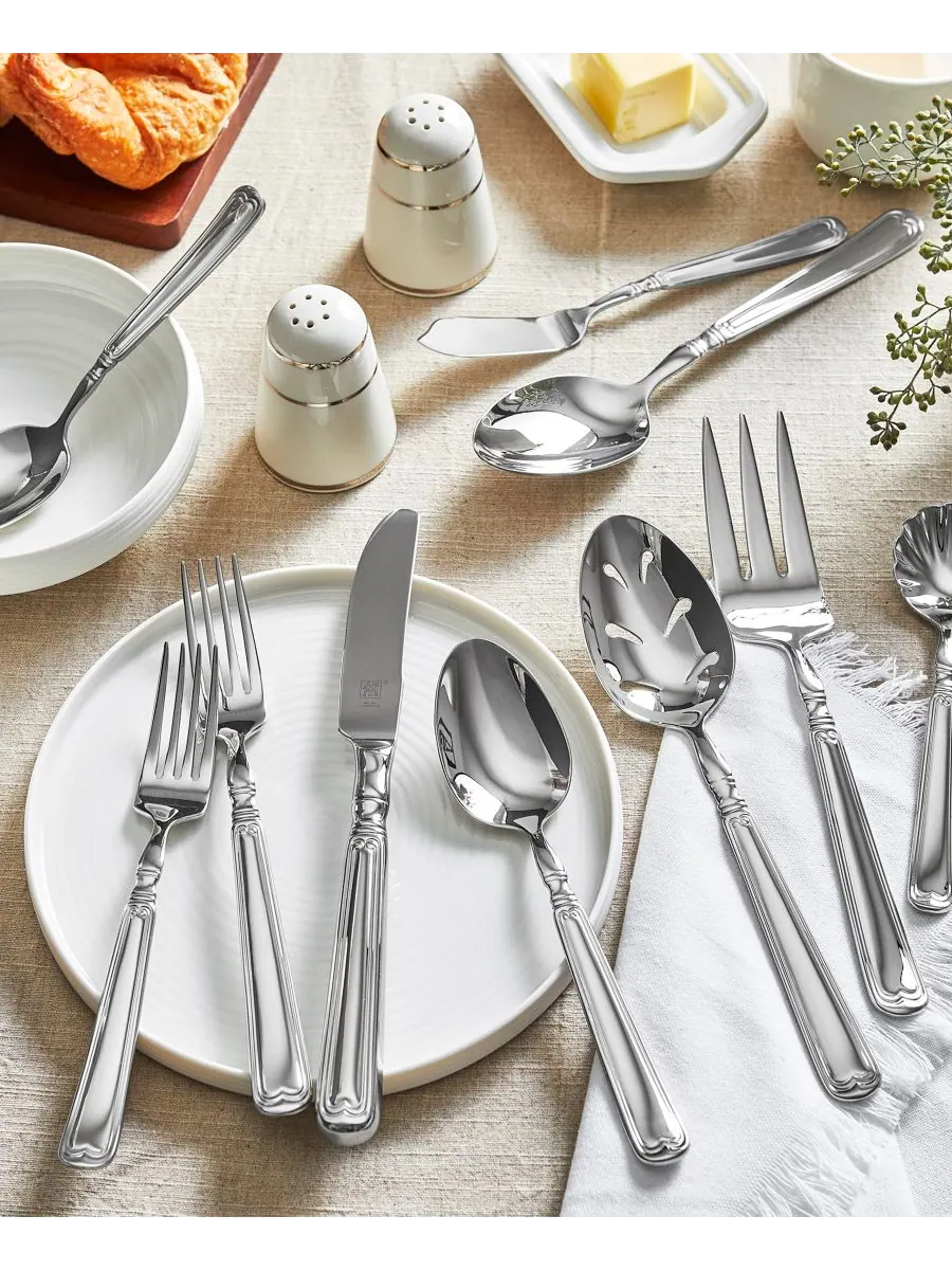 Набор столовых приборов ZWILLING Vintage 1876, 45 предметов — изображение 5 из 6, серебристый