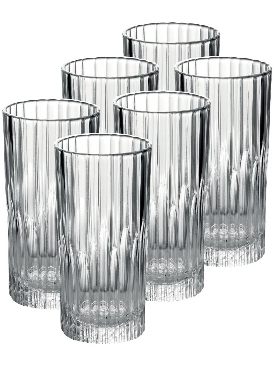 Набор из 6 высоких стаканов Manhattan High Tumbler объемом 10¼ унции Duralex