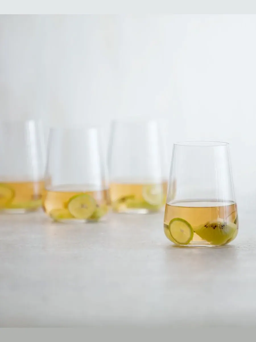 Набор из 4 бокалов для вина без ножки Vervino Zwiesel Glas — изображение 6 из 10, прозрачный