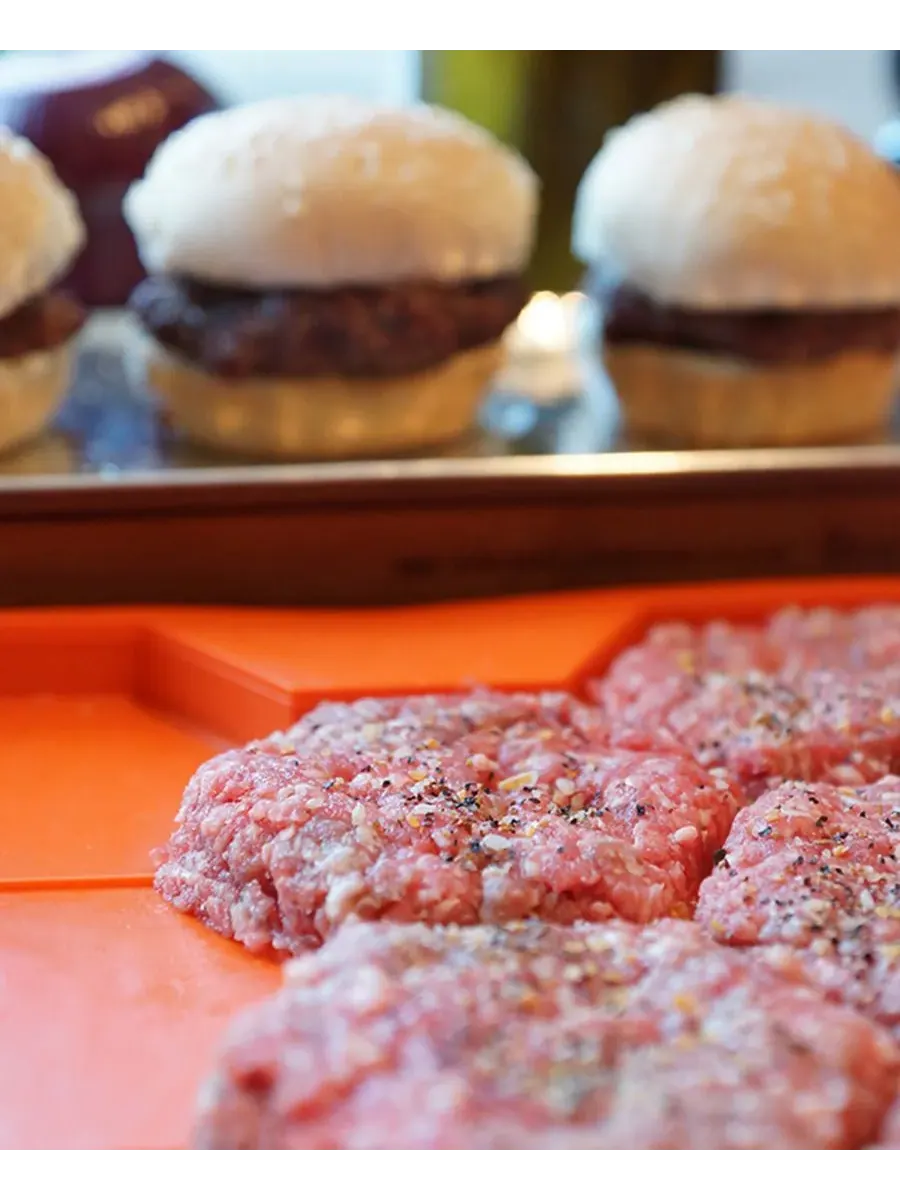 Набор для приготовления мини-бургеров Burger Master Sliders 10 в 1: пресс для бургеров и контейнер — изображение 2 из 2