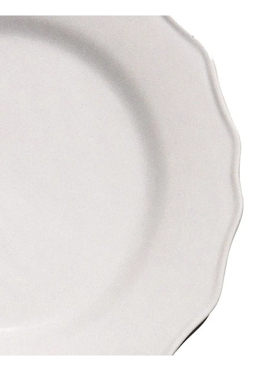 Набор тарелок Scallop NewWave Melamine Abode Homewares — изображение 5 из 5, белый