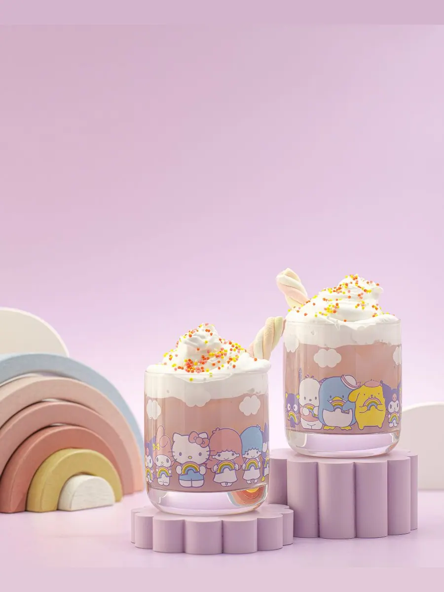 Набор из 4 коротких очков Sanrio Hello Kitty JoyJolt — изображение 3 из 8, мульти