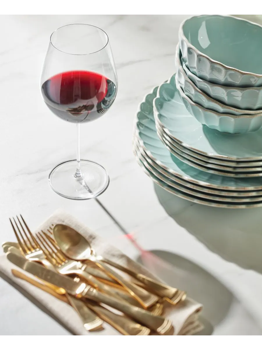 Коллекция посуды French Perle Scallop Lenox — изображение 3 из 6, синий