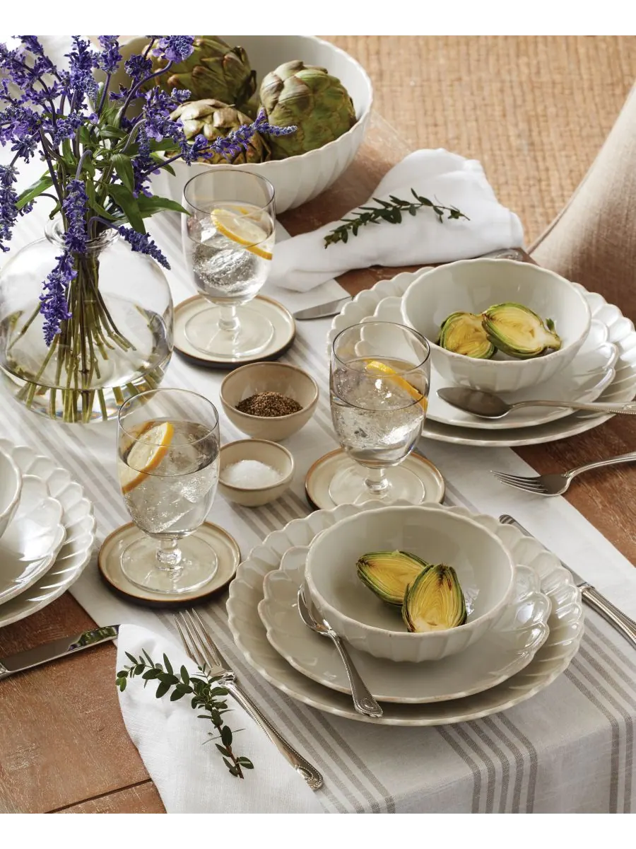 Коллекция посуды French Perle Scallop Lenox — изображение 3 из 5, белый