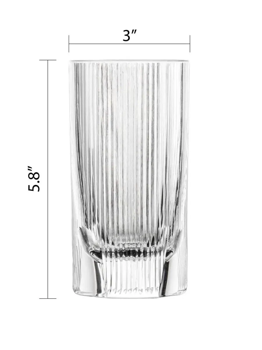 Набор стаканов для лонгдринка Fave, 4 шт, 13,9 унц Zwiesel Glas — изображение 2 из 6, прозрачный