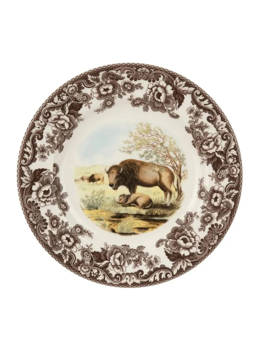 Тарелка обеденная Woodland Bison Spode
