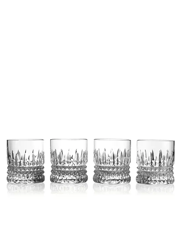 Стакан Connoisseur Lismore Diamond, прямой, 6 унций, набор из 4 штук Waterford — изображение 1 из 1, прозрачный