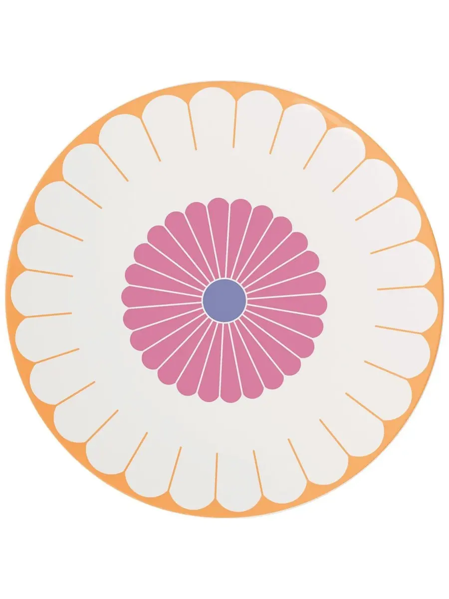 Fleur Couleur Большое круглое сервировочное блюдо Villeroy & Boch — изображение 3 из 3, мульти