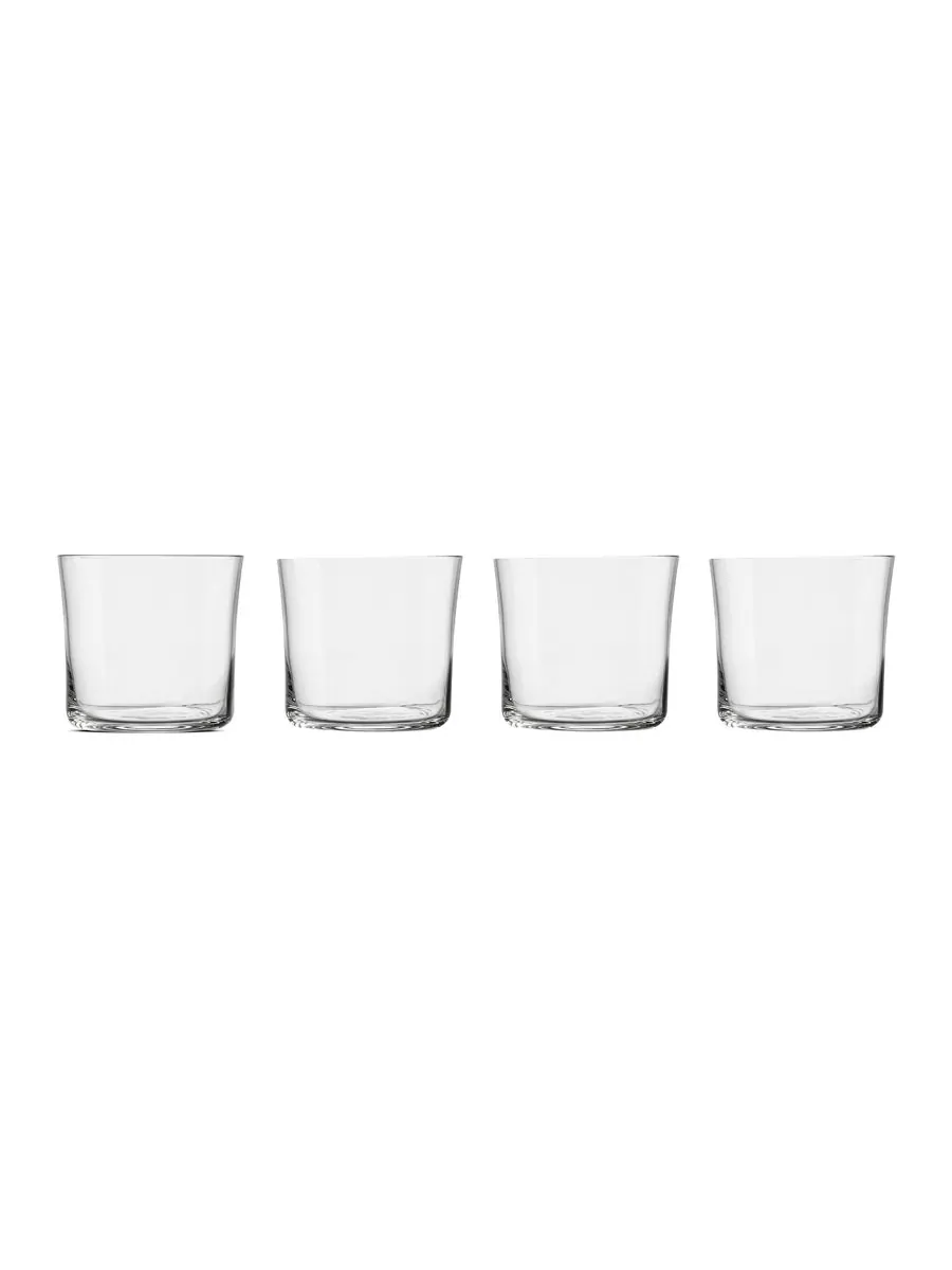 Набор из 4 низких бокалов для коктейлей Savage Nude Glass