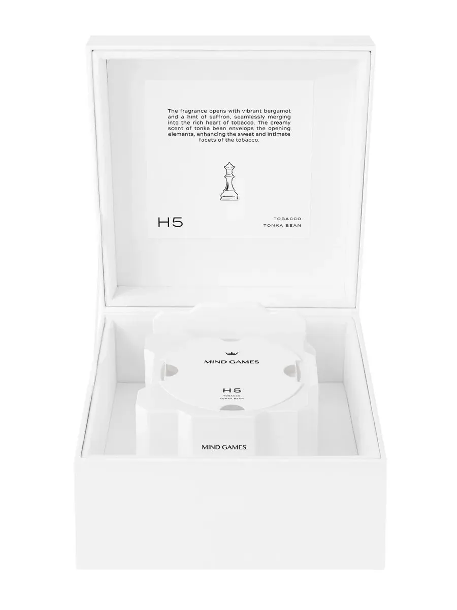 Ароматическая свеча MIND GAMES H5 Tobacco Tonka Bean, 284 г — изображение 4 из 5, нет цвета