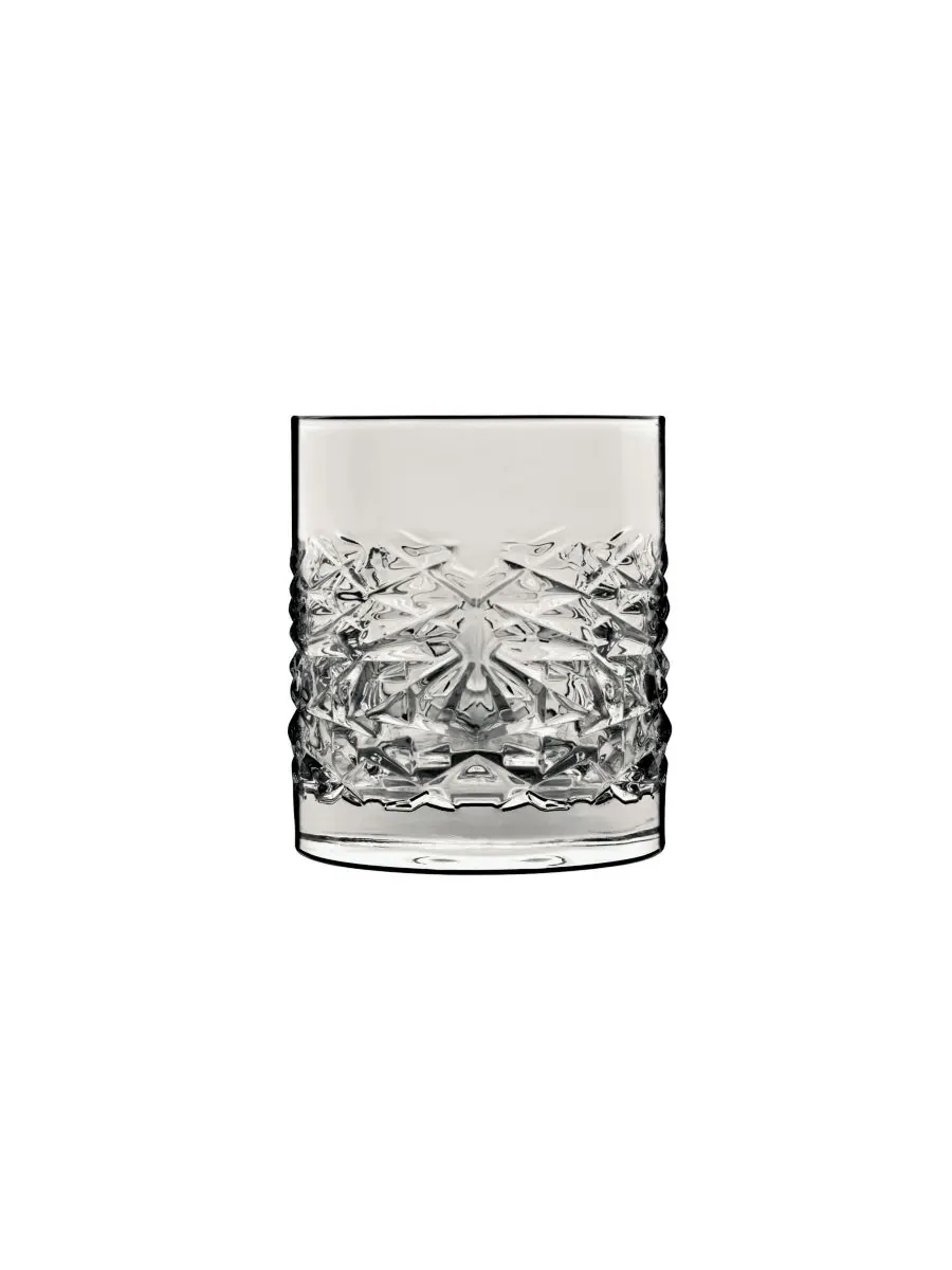 Набор из 4 бокалов для коктейля Mixology 12,75 унций Textures Double Old Fashion Luigi Bormioli