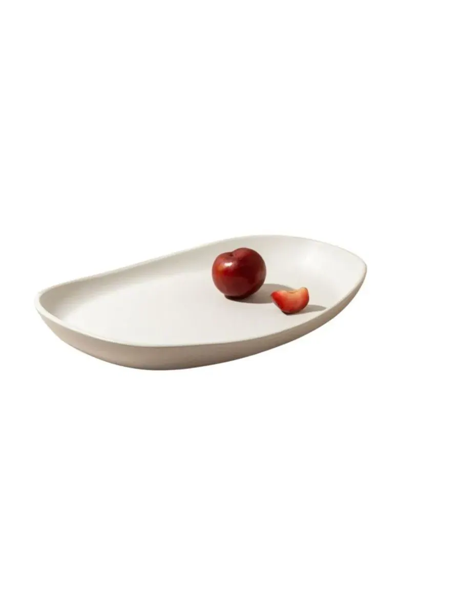 Миниатюрное длинное сервировочное блюдо из каменной керамики Gharyan Stoneware