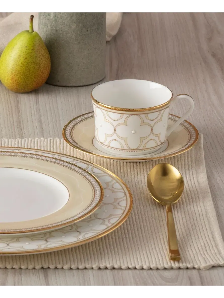 Набор посуды Trefolio Gold из 5 предметов, на 1 персону Noritake — изображение 5 из 15, золотистый