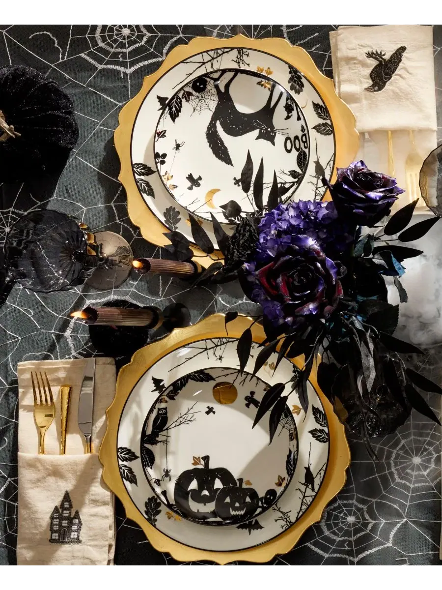 Набор тарелок обеденных Haunted Halloween Lenox — изображение 4 из 4, мульти