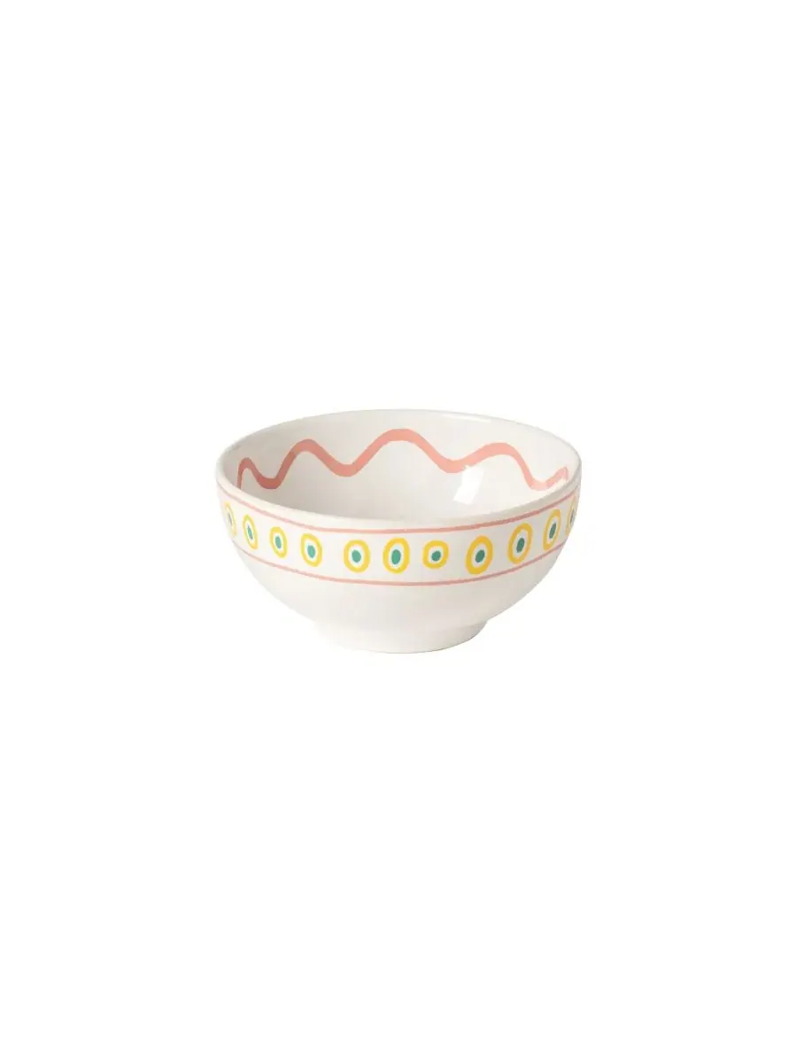 Набор из 6 пиал Tulip Stoneware Cereal Costa Nova — изображение 3 из 4, кремовый