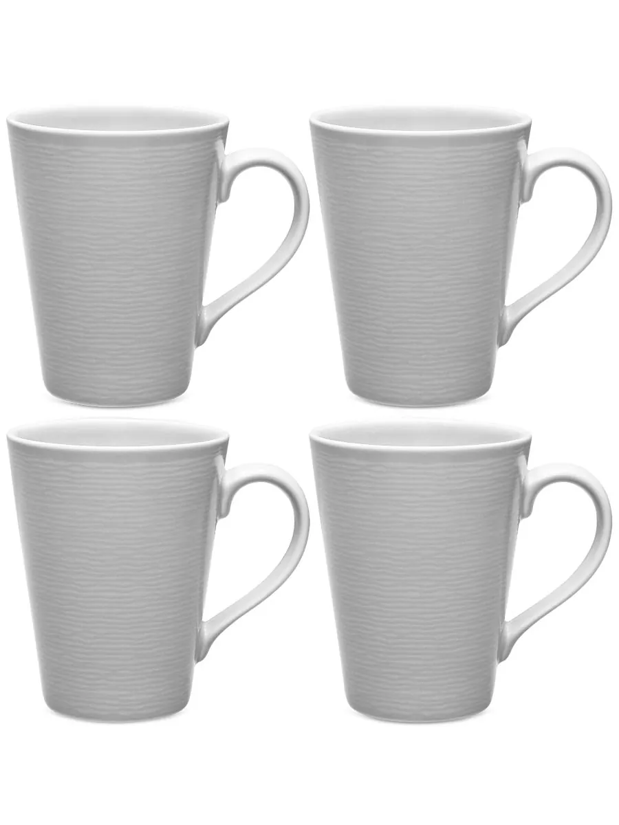 Набор из 4 кружек Swirl Noritake
