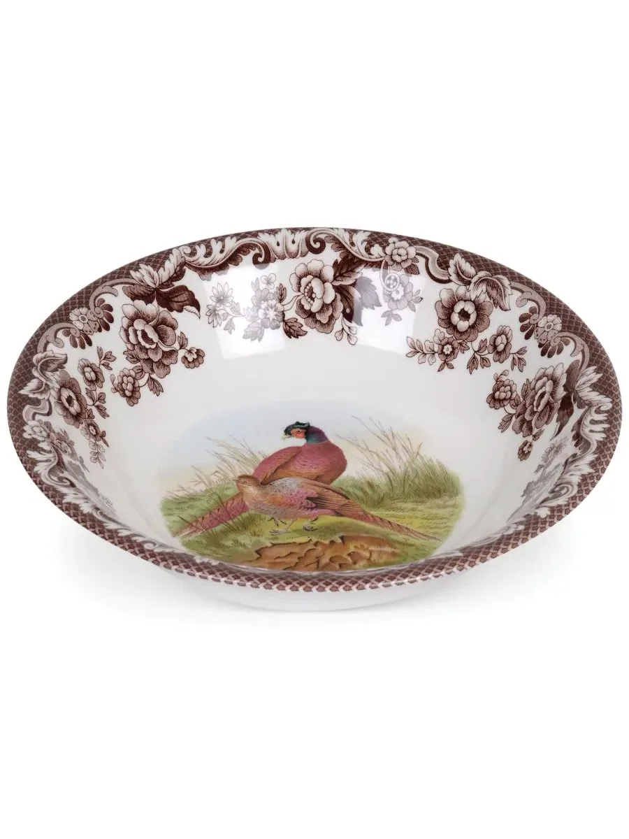 Керамическая миска для хлопьев Woodland Pheasant Ascot, 20 см Spode