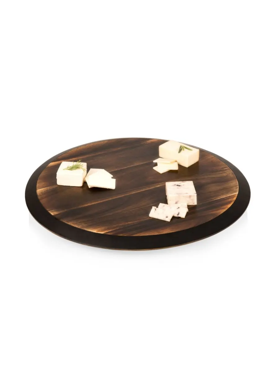 Поднос для сервировки Toscana от Lazy Susan Picnic Time — изображение 1 из 7, коричневый