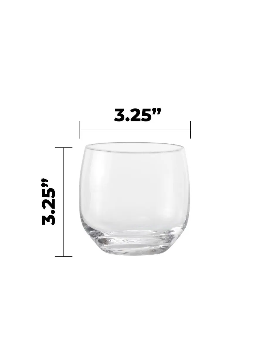 Набор из 4 бокалов для коктейля "Олд Фэшн" Estiva Double Old-Fashioned Fortessa — изображение 4 из 7, прозрачный