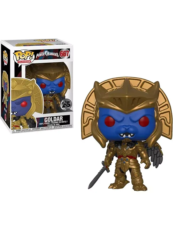 Виниловая фигурка Могучие рейнджеры | goldar Funko