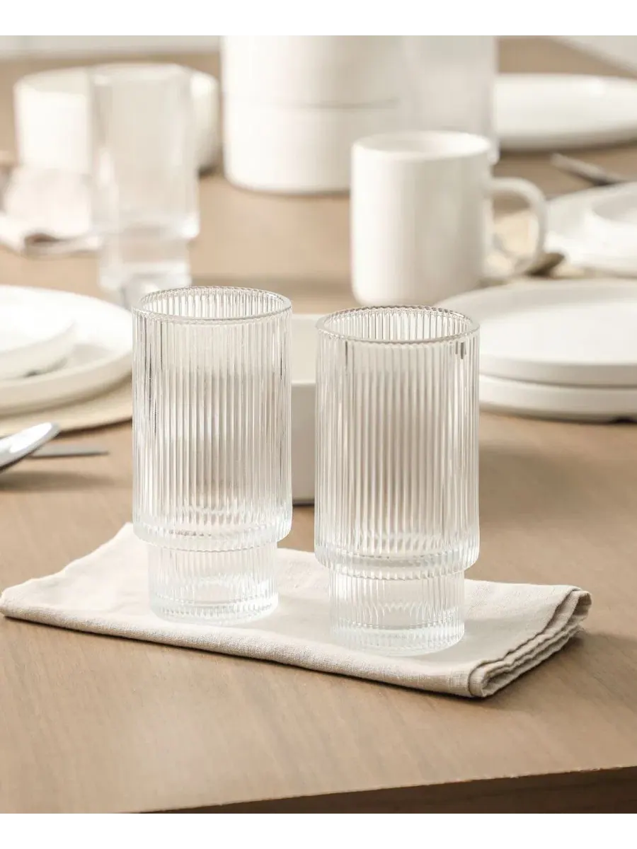 Набор столовых приборов Dining Essentials Kit 40-Pc. Stone Lain — изображение 4 из 9, белый
