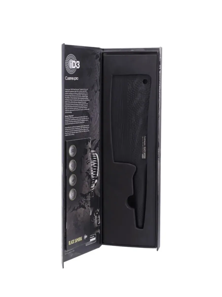 Нож-тесак Id3 Black Samurai 17 см Cuisine::Pro — изображение 2 из 3, нет цвета