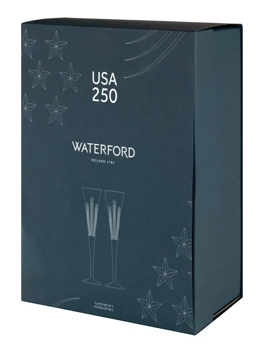 Набор из 2 бокалов для шампанского Waterford USA250, 150 мл, Crystal Waterford — изображение 3 из 3, нет цвета