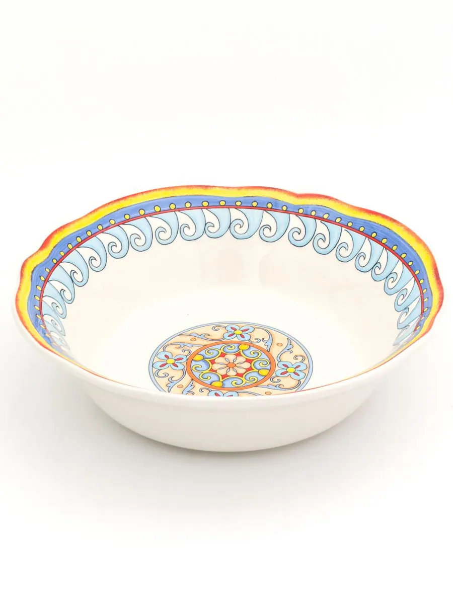 Большая овощная миска Дуомо Euro Ceramica — изображение 1 из 3, мульти