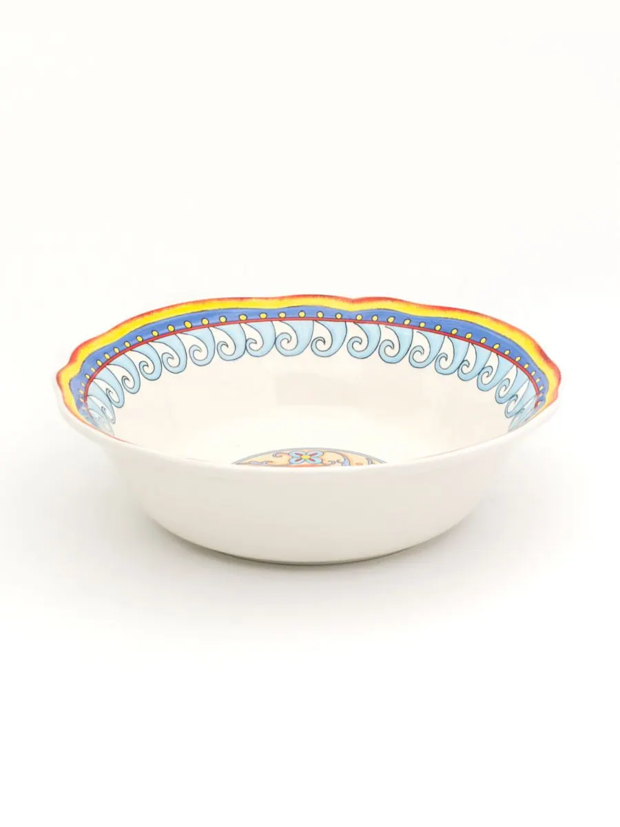 Большая овощная миска Дуомо Euro Ceramica — изображение 2 из 3, мульти