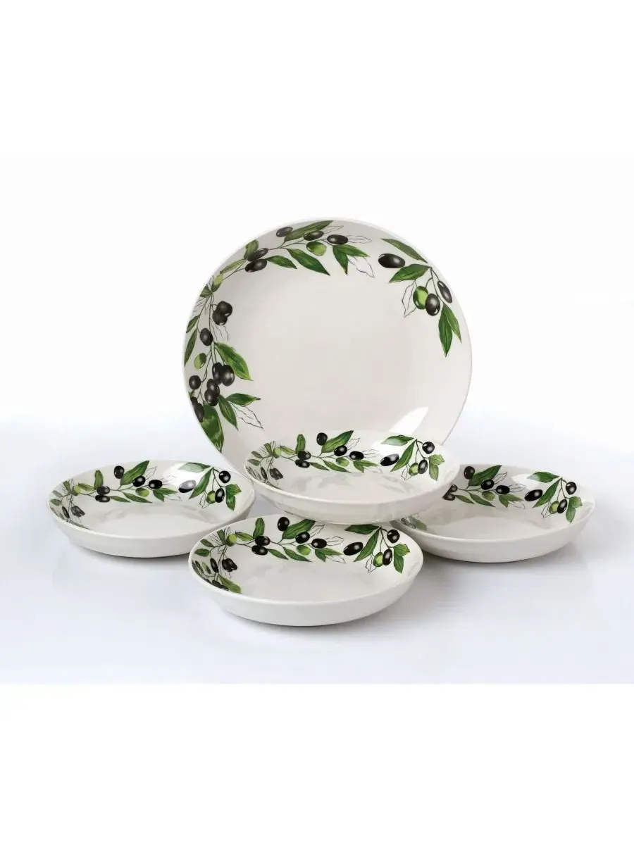 Макароны с оливками, набор из 5 штук Lorren Home Trends — изображение 1 из 3, мульти