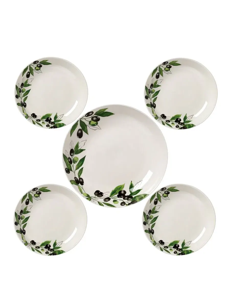 Макароны с оливками, набор из 5 штук Lorren Home Trends — изображение 2 из 3, мульти