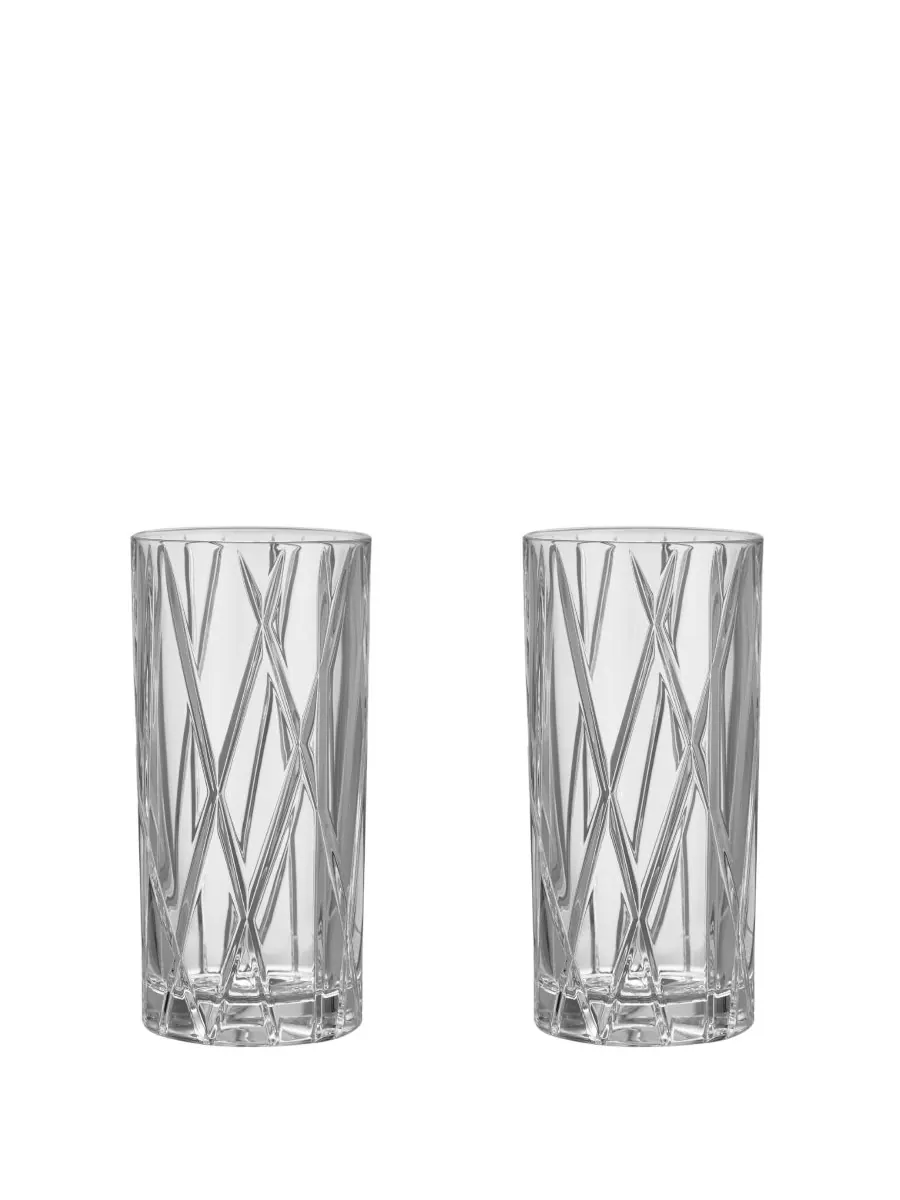Набор посуды для бара City Highball, 2 шт Orrefors — прозрачный