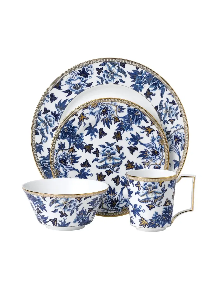 Набор посуды «Гибискус» из 4 предметов Wedgwood — изображение 1 из 5, мульти