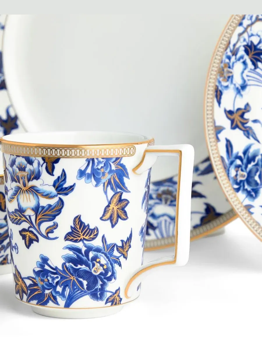 Набор посуды «Гибискус» из 4 предметов Wedgwood — изображение 4 из 5, мульти