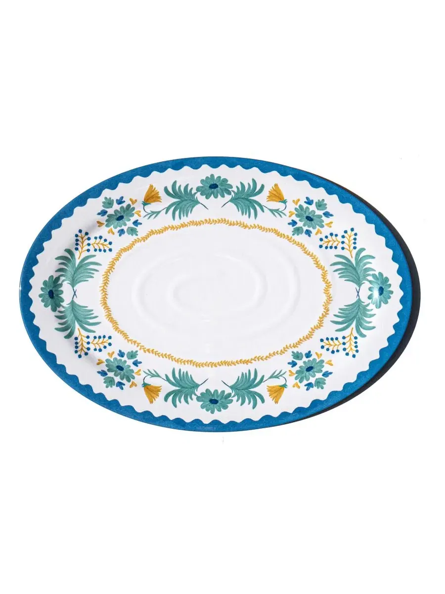 Овальное сервировочное блюдо Montelupo, 51 см Abode Homewares — изображение 1 из 5, мульти
