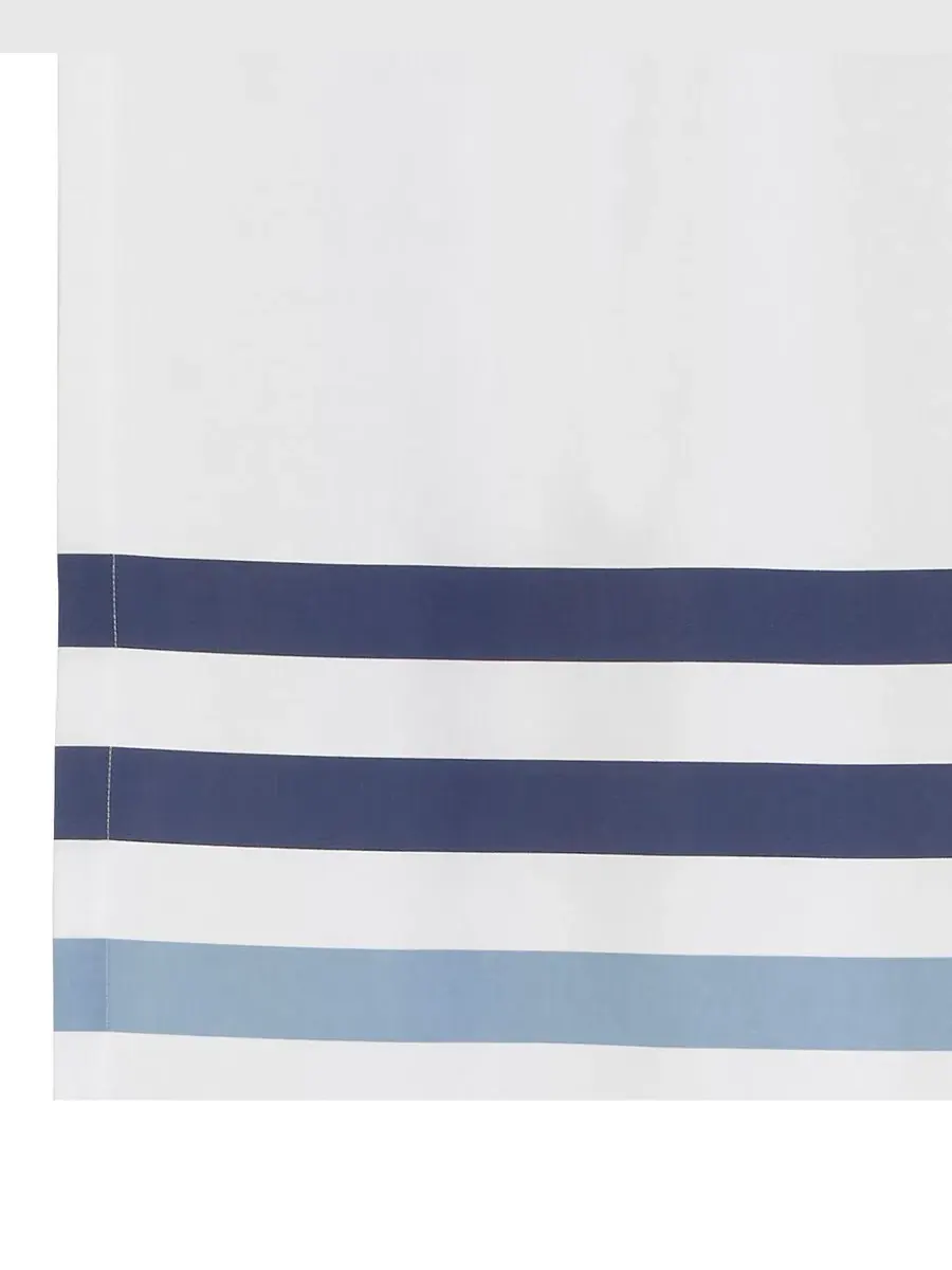 Шторка для душа Augusta Stripe, 183 см x 183 см Izod — изображение 3 из 4, белый