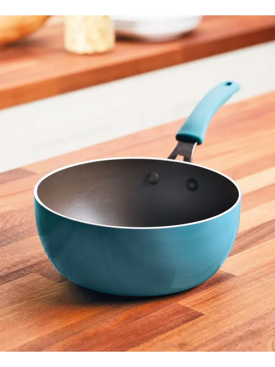 Алюминиевая антипригарная сковорода Cook + Create, 3 л Rachael Ray — изображение 7 из 7, серый
