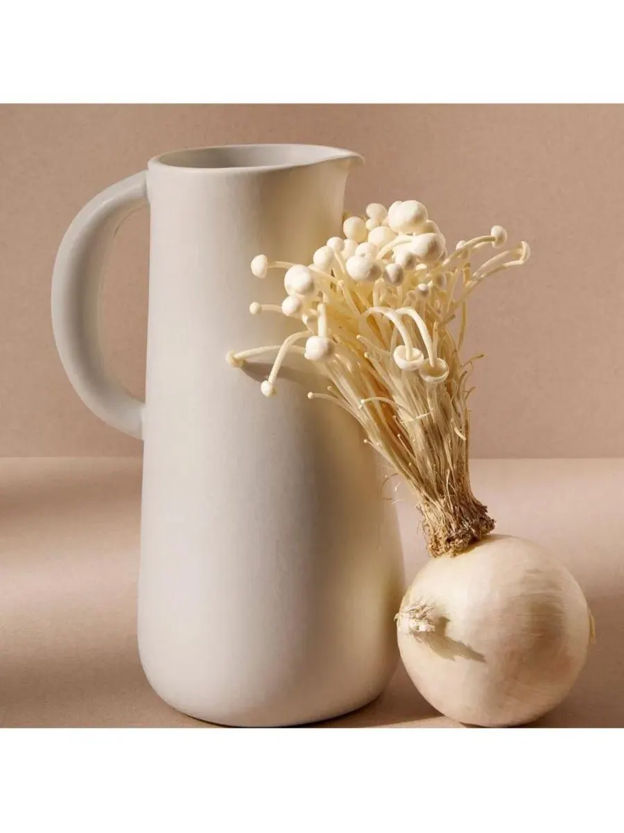 Кувшин каменный Gharyan Stoneware Dadasi — изображение 2 из 3, белый