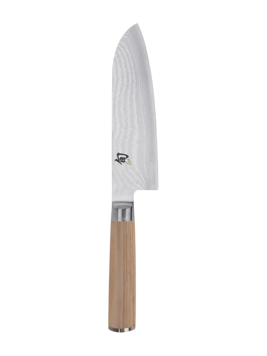 Нож сантоку 7" Shun, Classic, дамасская сталь — изображение 1 из 2, нет цвета