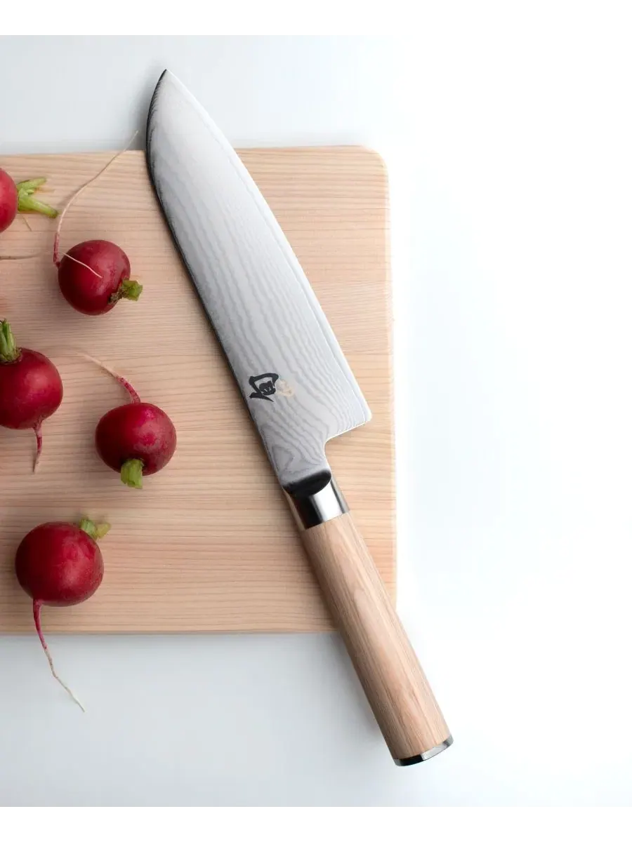 Нож сантоку 7" Shun, Classic, дамасская сталь — изображение 2 из 2, нет цвета