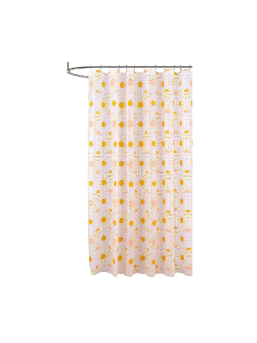 Шторка для душа с принтом солнца, 178×183 см RT Designers Collection — изображение 1 из 6, мульти