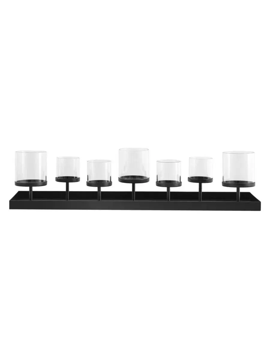 Подсвечник Kiki Candle Holder Centerpiece Safavieh — изображение 1 из 3, черный