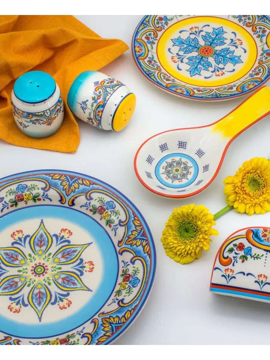 Кухонные аксессуары Zanzibar, набор из 4 штук Euro Ceramica — изображение 3 из 3, мульти