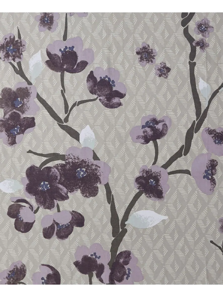 Хлопковая занавеска для душа Holly, 72" x 72" Madison Park — изображение 4 из 4, фиолетовый