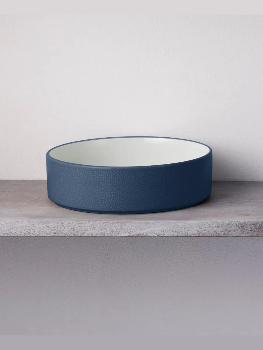 Сервировочная миска Colortex Stone Noritake — изображение 2 из 7, синий